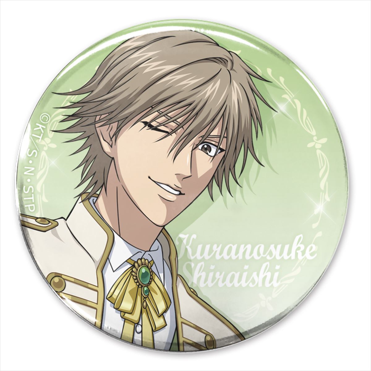 描き下ろし　白石蔵ノ介　缶バッジ