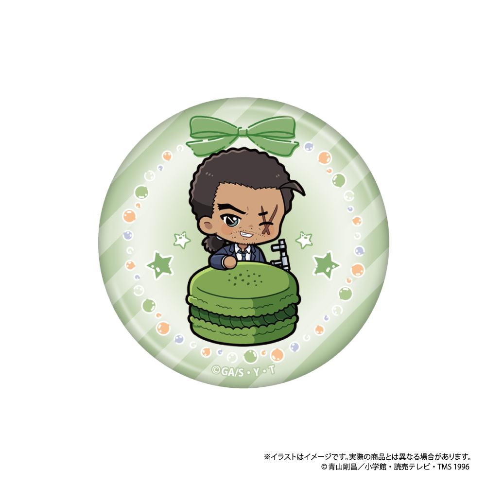 ANIMEMART / 丸型缶バッジ 大和敢助SD（ﾏｶﾛﾝvol.1）｜名探偵コナン