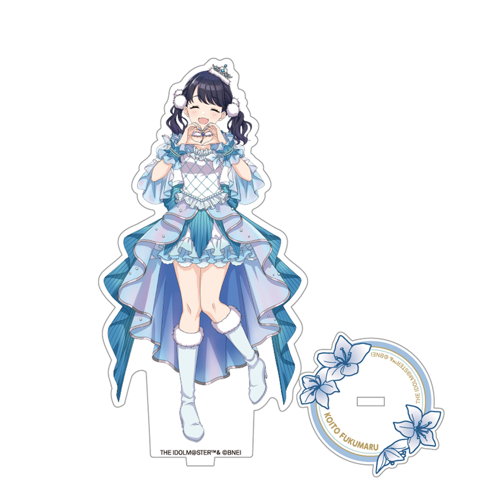 描き下ろしアクリルスタンド＿福丸小糸　スノーマジックｖｅｒ．