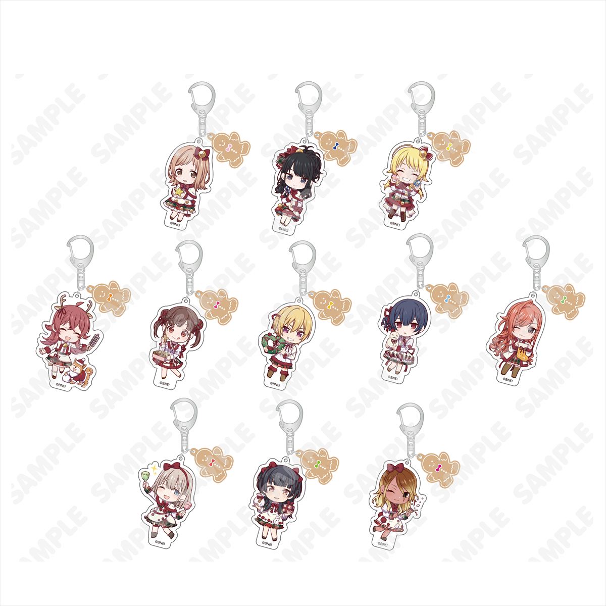 二連キーホルダー　スノーマジックｖｅｒ．