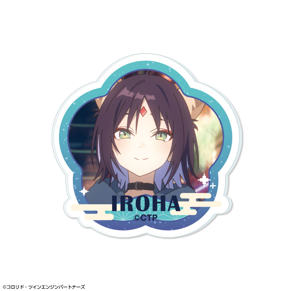 超かぐや姫！ アクリルバッジ デザイン07(酒寄彩葉/VR)