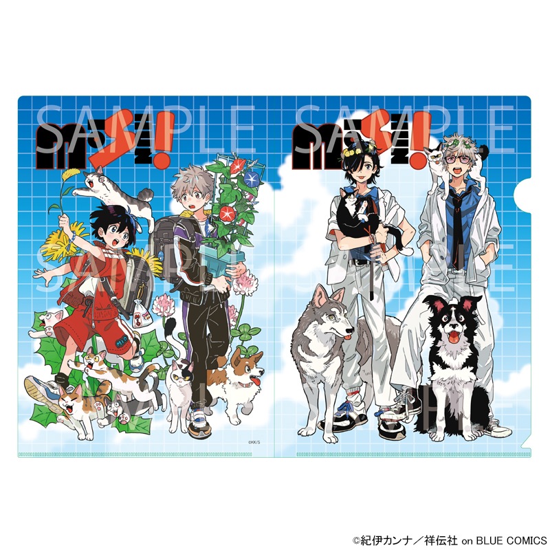 『海辺のエトランゼ・春風のエトランゼ』 描き下ろしクリアファイル グッズ