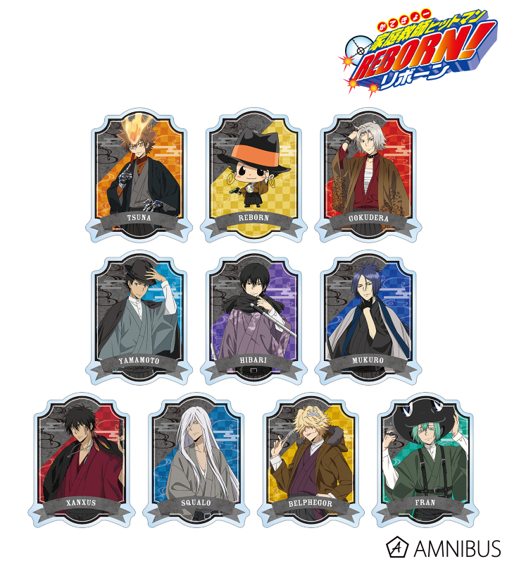 家庭教師ヒットマンREBORN!描き下ろし 和洋折衷ver. トレーディングアクリルバッジ(単位/BOX)