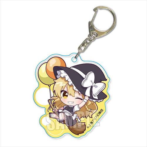 ぷかっしゅアクリルキーホルダー霧雨　魔理沙　バルーンｖｅｒ．