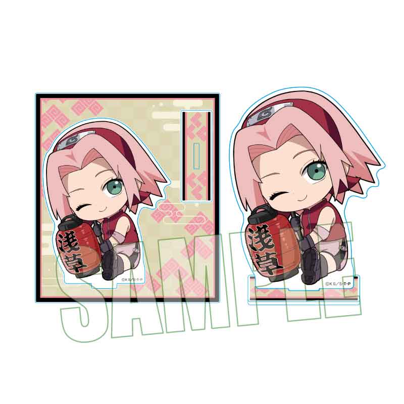 ぎゅぎゅっとアクリルスタンド　ＮＡＲＵＴＯ－ナルト－　疾風伝／春野サクラ　浅草ｖｅｒ．