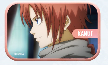 銀魂 メモリアルカット缶バッジ（神威）