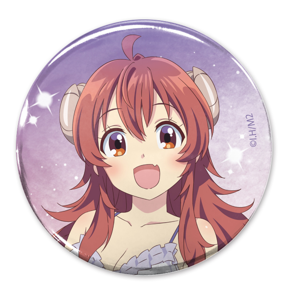 まちカドまぞく　２丁目　描き下ろし　吉田優子　65mm缶バッジ　お泊りＶｅｒ．
