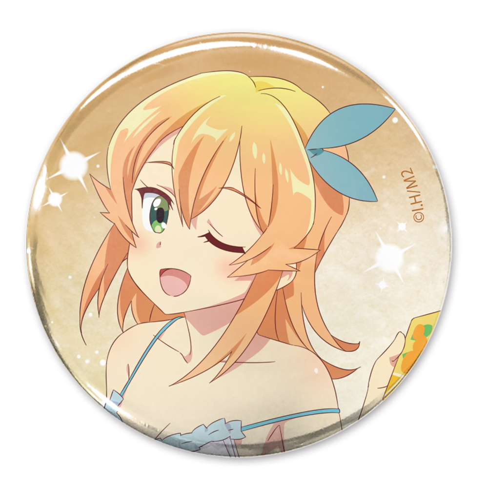 まちカドまぞく　２丁目　描き下ろし　陽夏木ミカン　65mm缶バッジ　お泊りＶｅｒ．