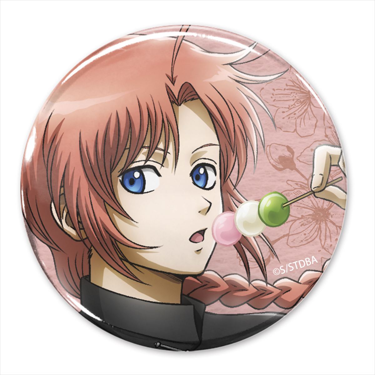 描き下ろし　神威　６５ｍｍ缶バッジ　小窓から覗く景色Ｖｅｒ．