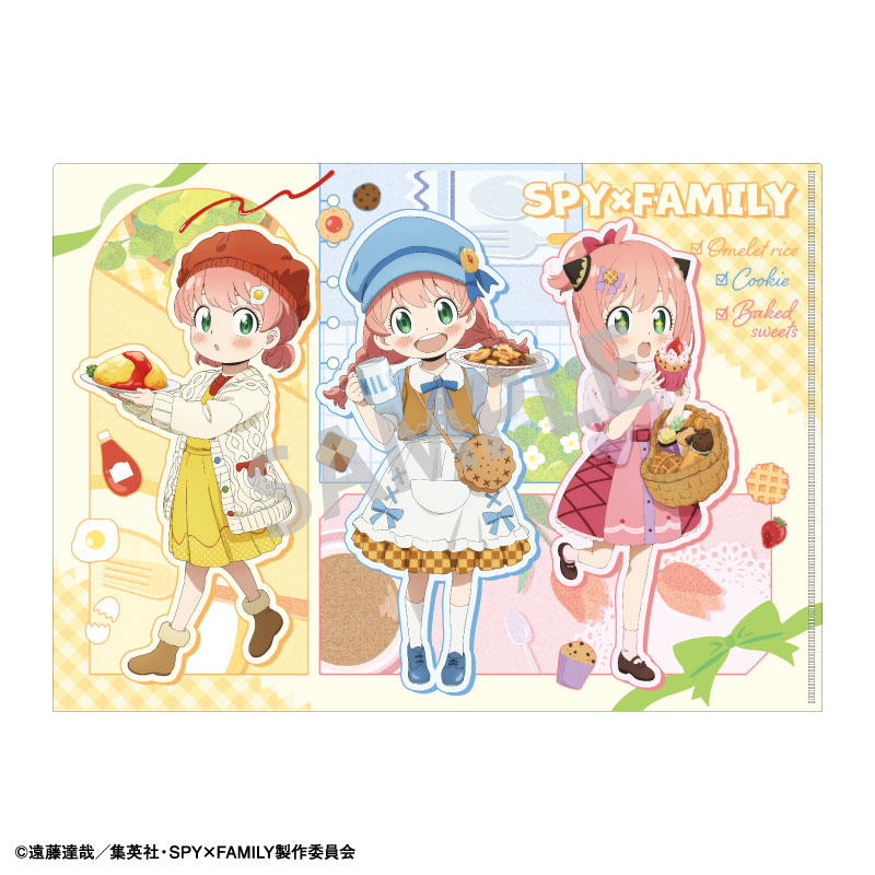 SPY×FAMILY　A4シングルクリアファイル　A／食べ物