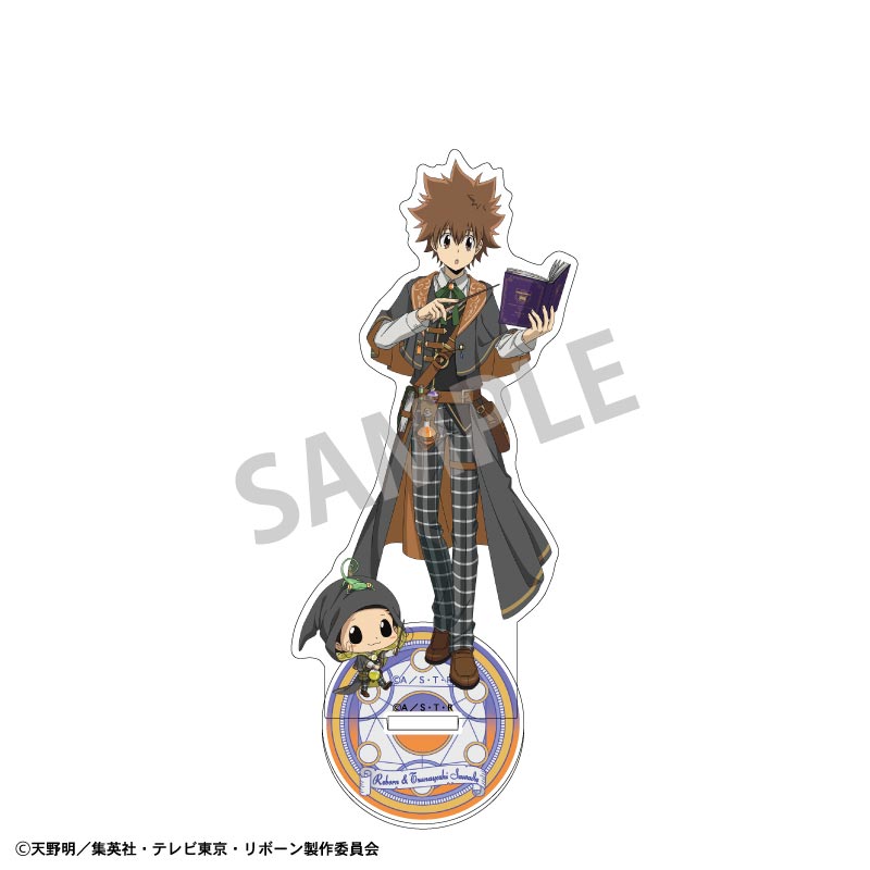 アクリルスタンド　リボーン＆沢田　綱吉／アカデミー研究者