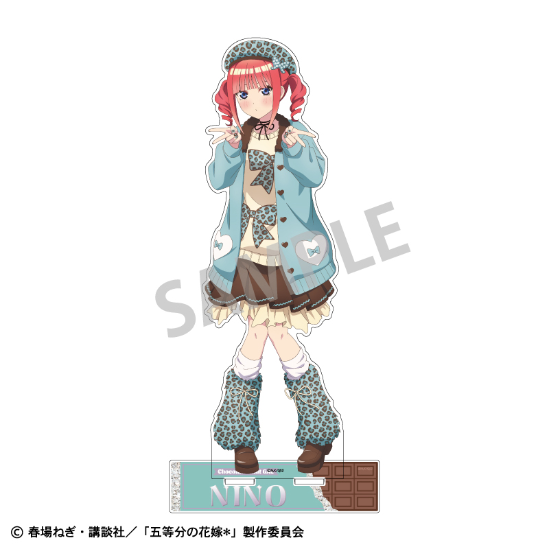 五等分の花嫁　ビッグアクリルスタンド　中野二乃／チョコミントGAL