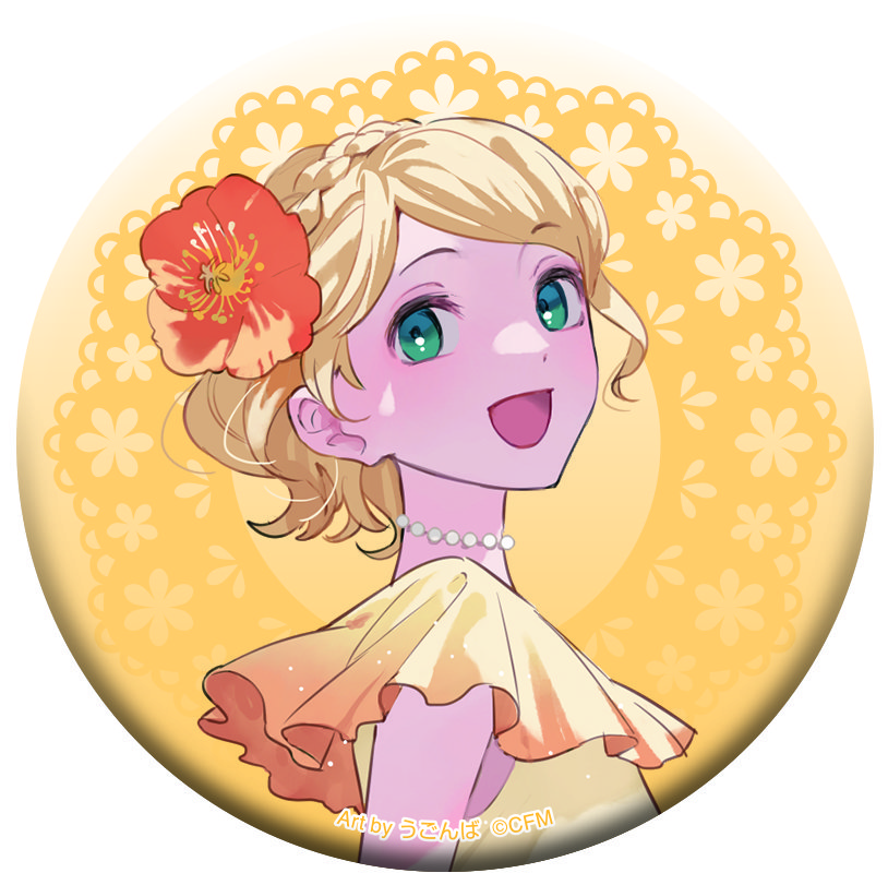 初音ミクシリーズ オーロラ缶バッジセット／鏡音リン