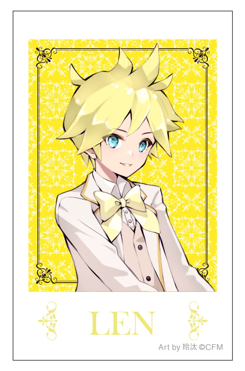 初音ミクシリーズ チェキプリント／鏡音レン　騎士　Art by 玲汰