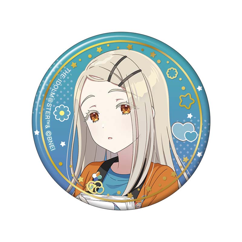 学園アイドルマスター 箔押し缶バッジ／篠澤 広　初星文化祭フェア