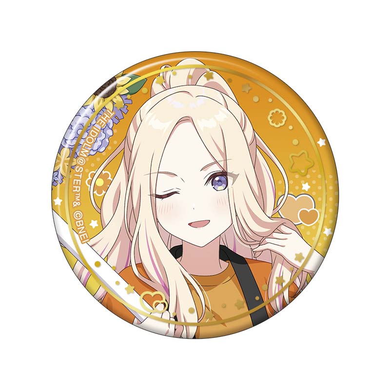 学園アイドルマスター 箔押し缶バッジ／十王星南　初星文化祭フェア