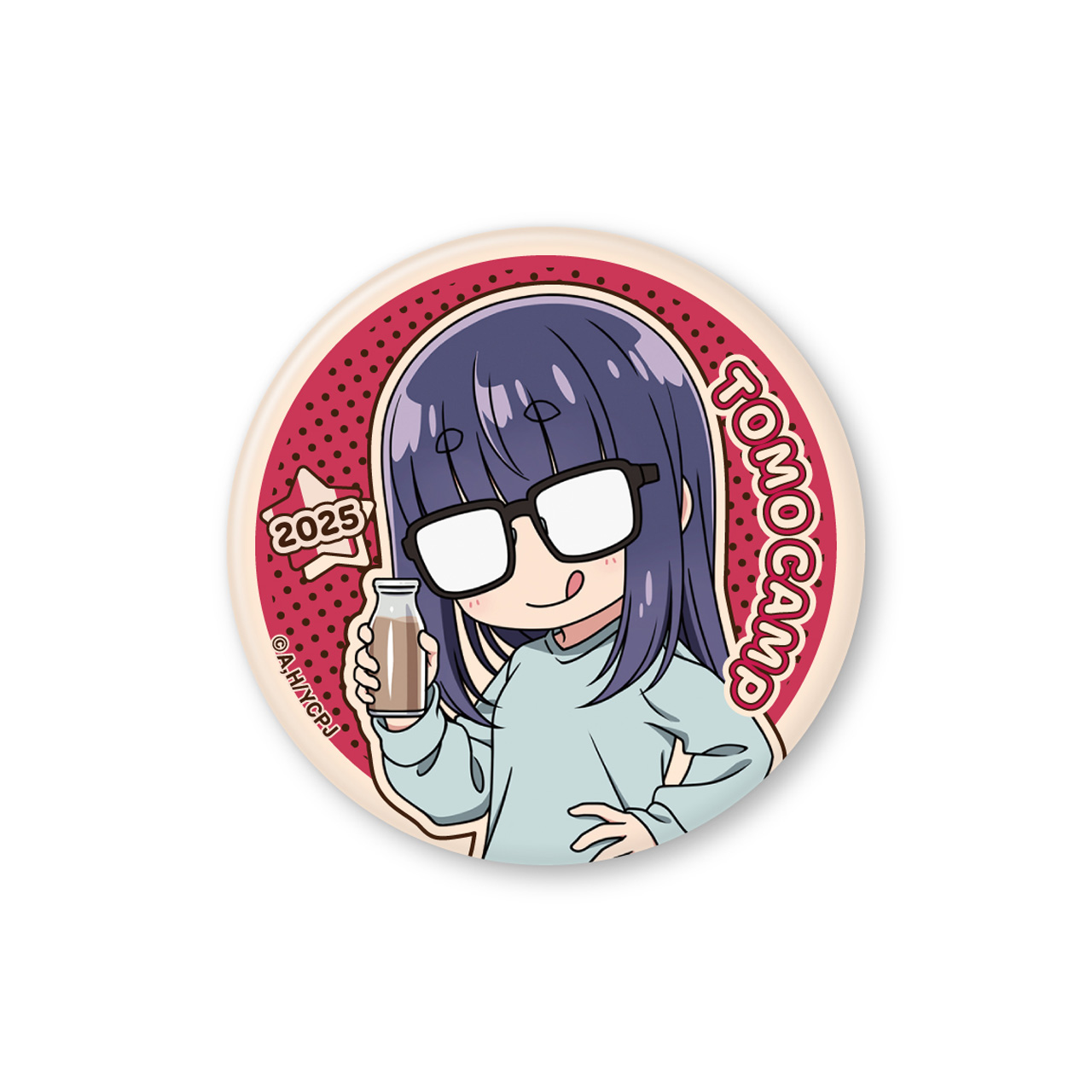 ゆるキャン△ SEASON3　ともキャン△2025 プチ千明缶バッジ(56mm)