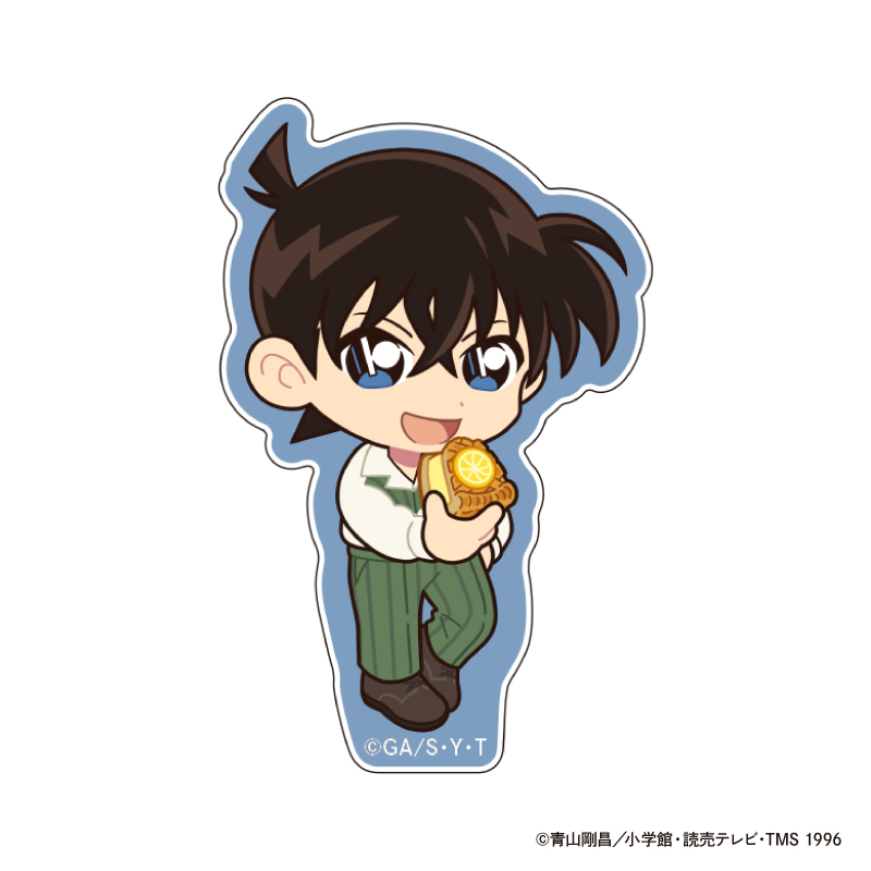 名探偵コナン　アクリルステッカー weekend holidayデフォルメ (工藤 新一)