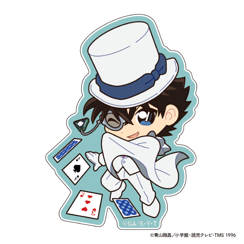 名探偵コナン　アクリルステッカー weekend holidayデフォルメ (怪盗キッド)