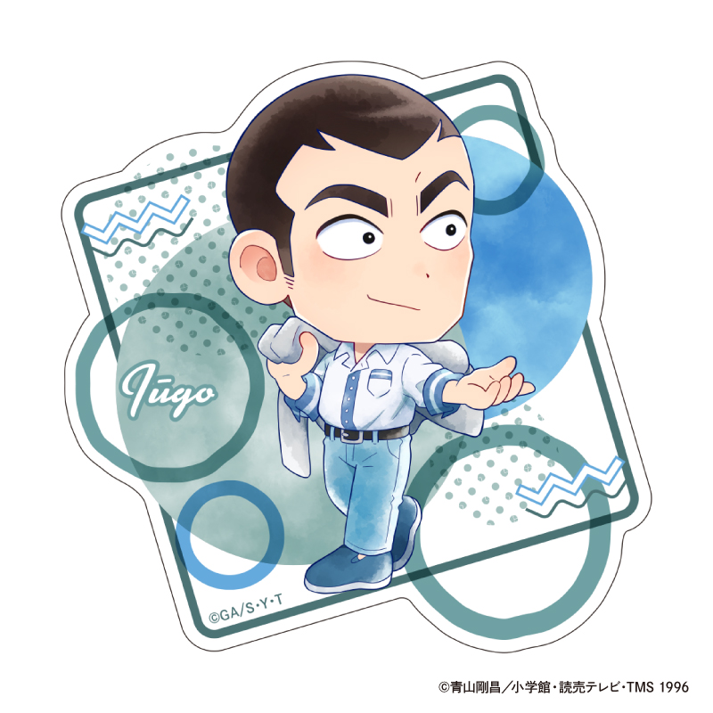 名探偵コナン ダイカットクリアステッカー Seasideデフォルメ (横溝 重悟)