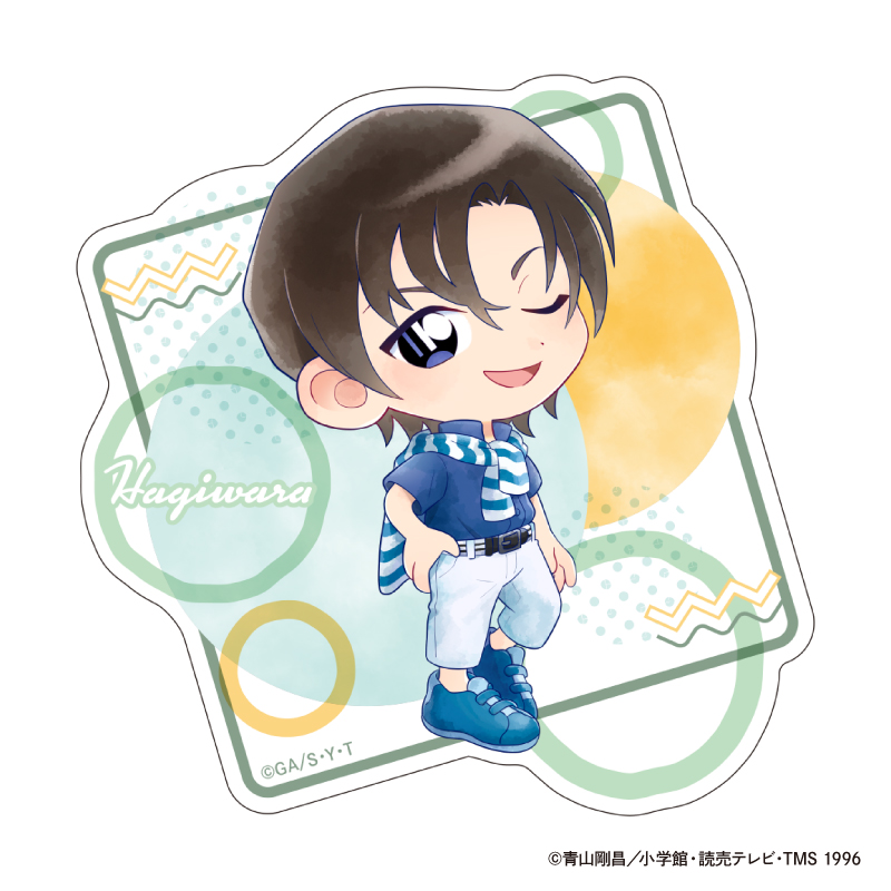 名探偵コナン ダイカットクリアステッカー Seasideデフォルメ (萩原 研二)