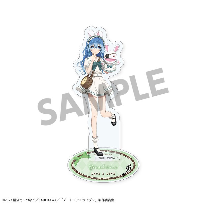 デート・ア・ライブV 描き下ろしアクリルスタンド 四糸乃 不思議の国のアリス ver.