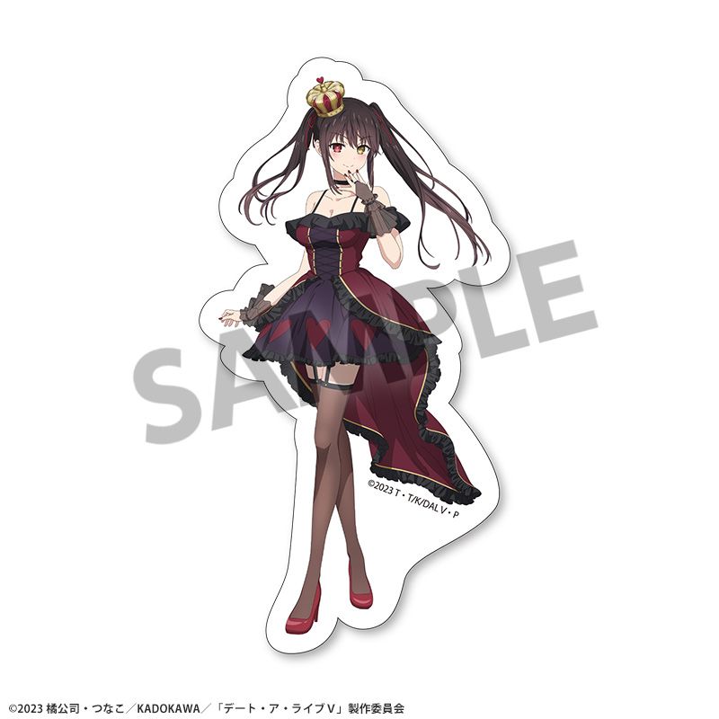 デート・ア・ライブV 描き下ろしダイカットステッカー 時崎狂三 不思議の国のアリス ver.