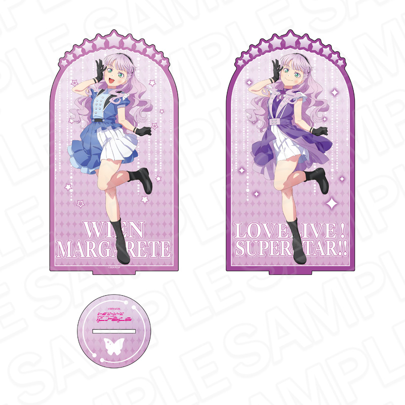 ラフライフ！スーハースター！！両面アクリルスタント　ウィーン・マルカレーテ　Dazzling Game ver