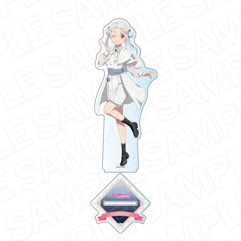 ラフライフ！スーハースター！！テカアクリルスタント　嵐　千砂都　Twinkle Triangle ver