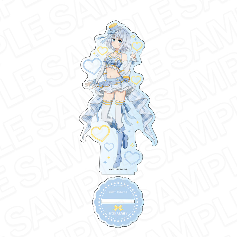 デート・ア・ライブV　ホログラムデカアクリルスタンド　鳶一折紙　12周年アイドル ver.