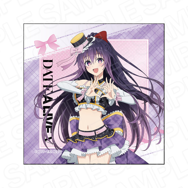 デート・ア・ライブV　マイクロファイバー　夜刀神十香　12周年アイドル ver.