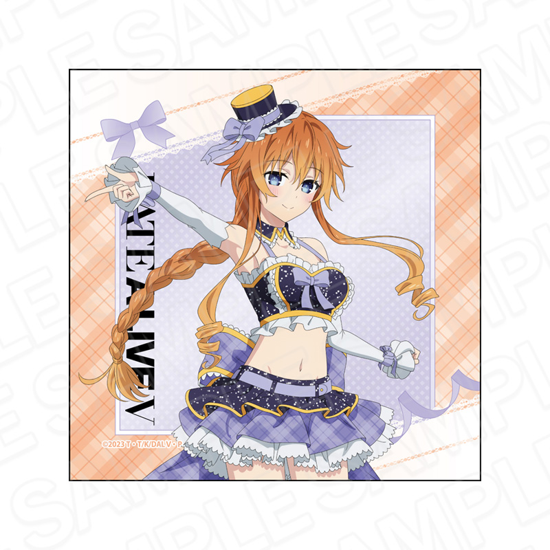 デート・ア・ライブV　マイクロファイバー　八舞夕弦　12周年アイドル ver.