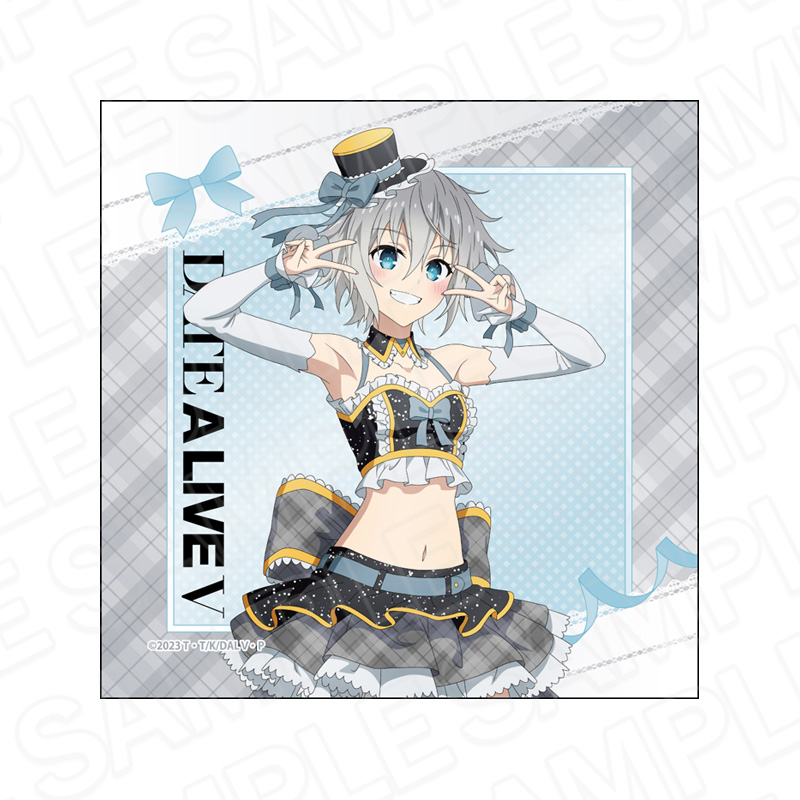 デート・ア・ライブV　マイクロファイバー　本条二亜　12周年アイドル ver.