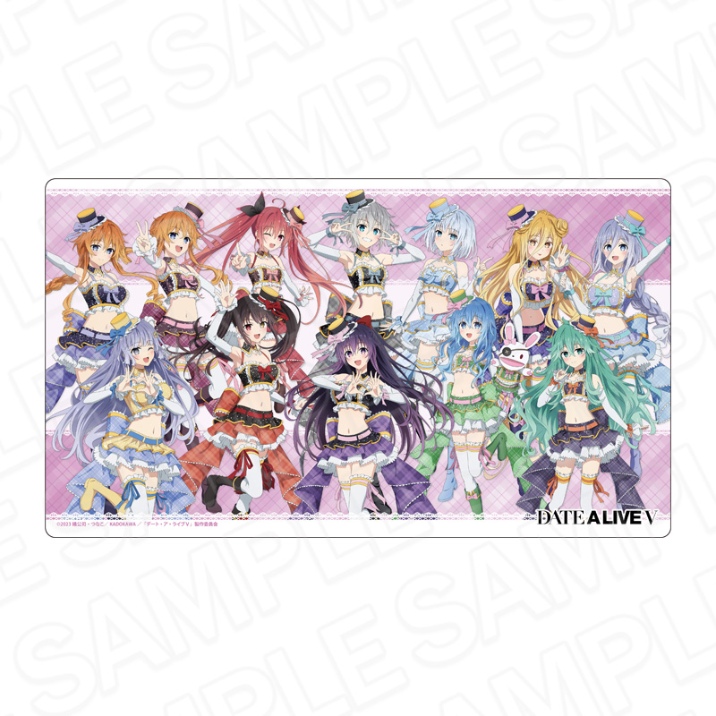 デート・ア・ライブV　ラバーデスクマット　12周年アイドル ver.