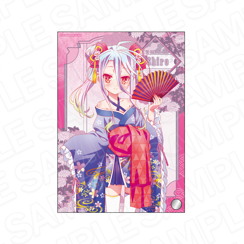 ノーゲーム・ノーライフ　ＳＮＳ風アクリルキーホルダー　初瀬いづな　和服サイバー　ｖｅｒ．