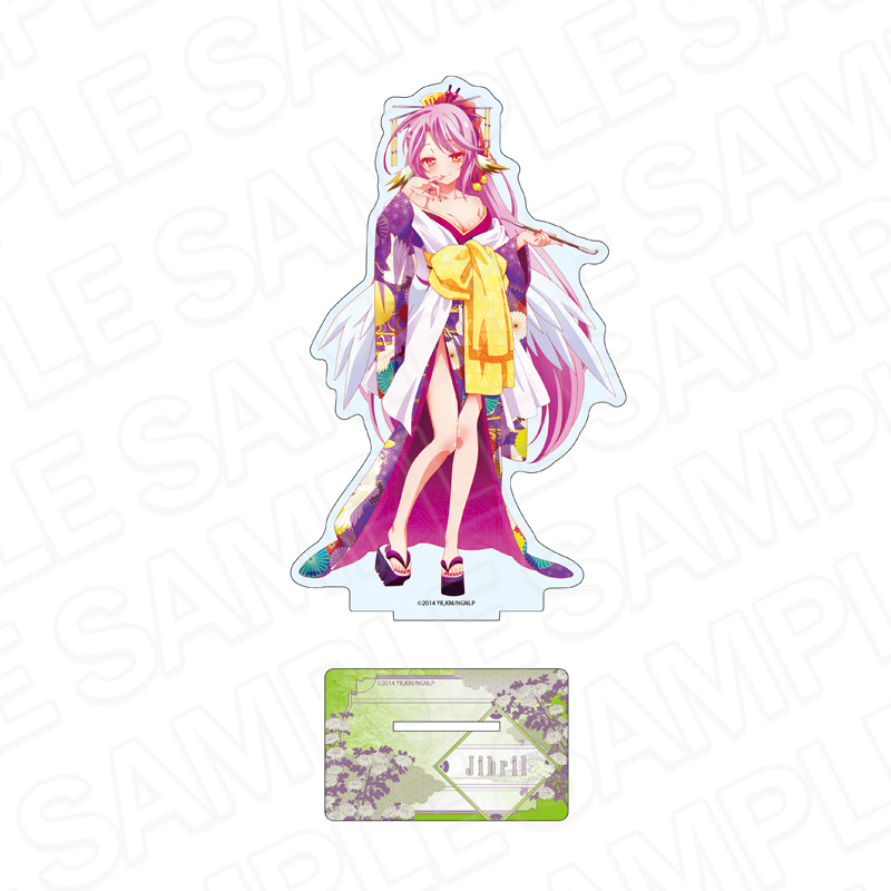 ノーゲーム・ノーライフ　ホログラムデカアクリルスタンド　ステファニー・ドーラ　和服サイバー　ｖｅｒ．