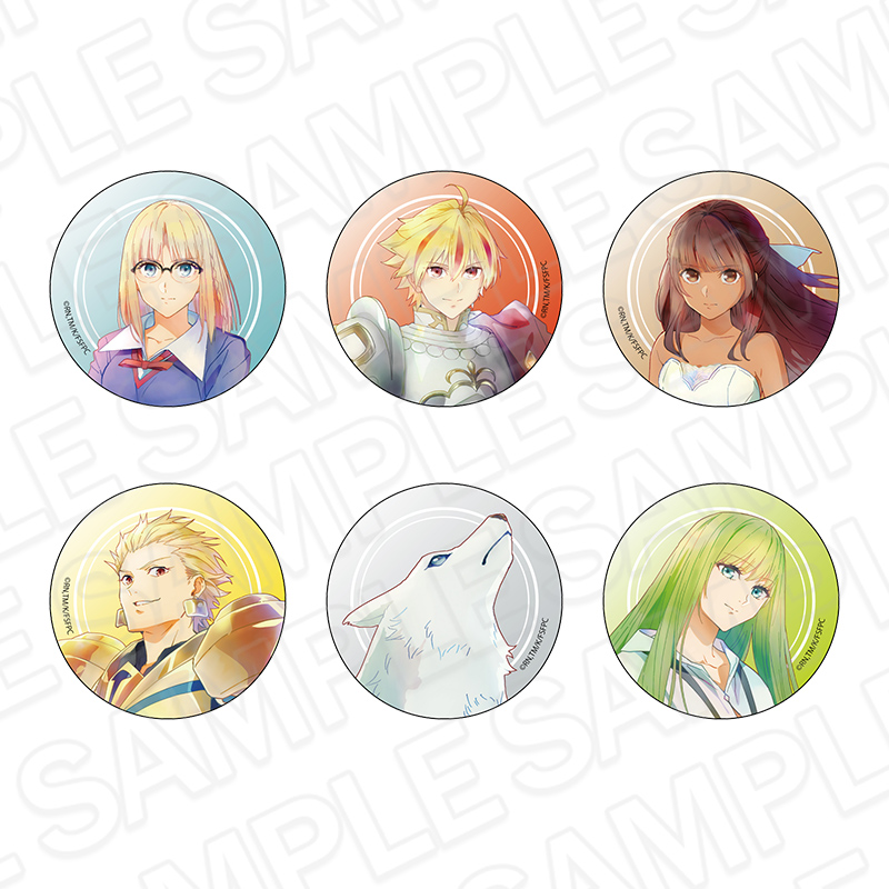 Fate/strange Fake　カンバッジ(ブラインド)　PALE TONE series