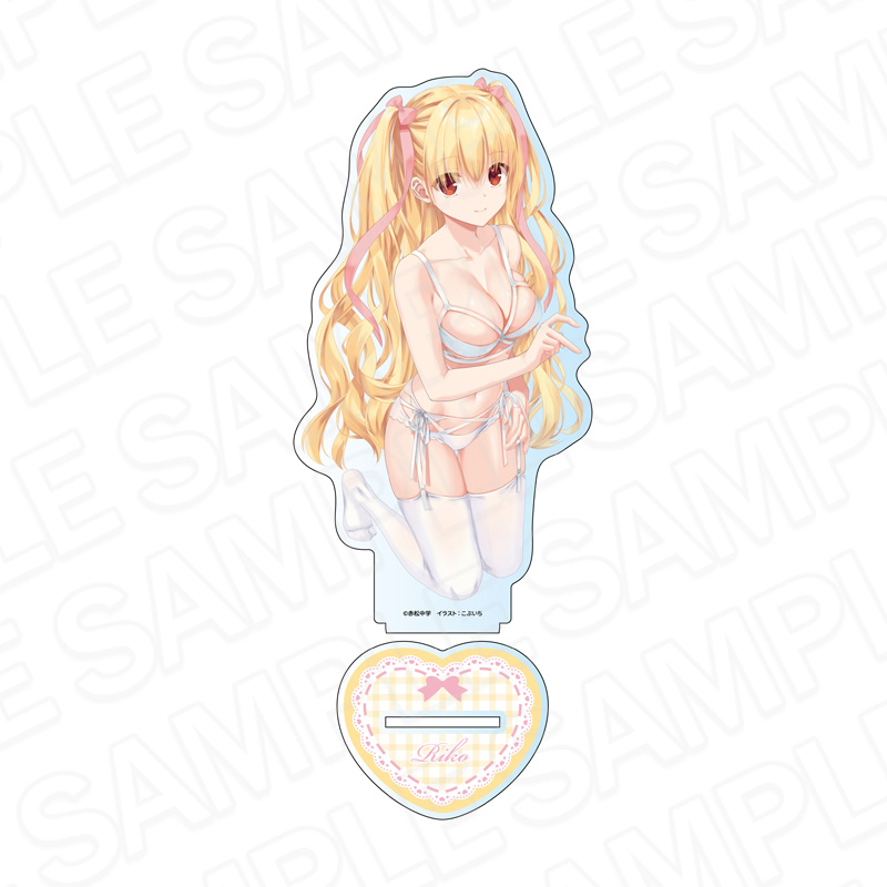 緋弾のアリア　デカアクリルスタンド　峰 理子　ボンテージランジェリー ver.