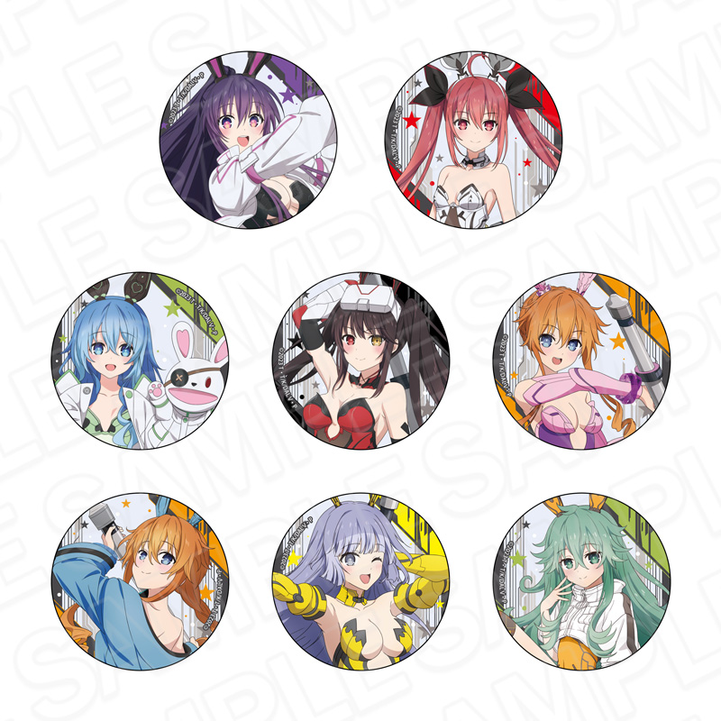 デート・ア・ライブV　ホログラムカンバッジ(ランダム)　サイバーバニー ver.