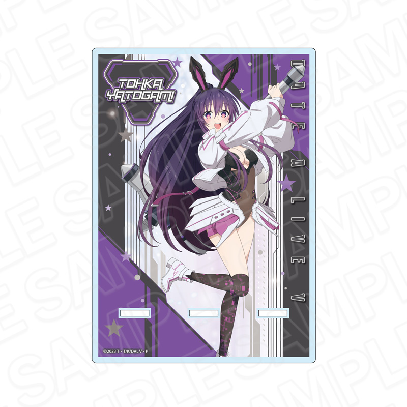 アクリルスマホスタンド　夜刀神十香　サイバーバニー　ｖｅｒ．