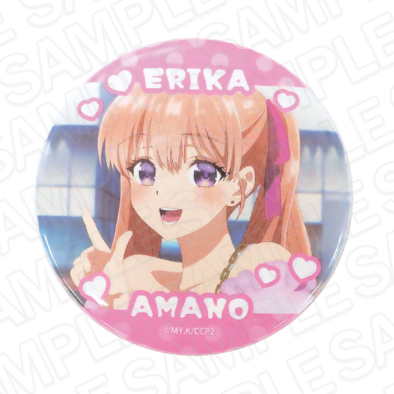 カンバッジ　天野　エリカ