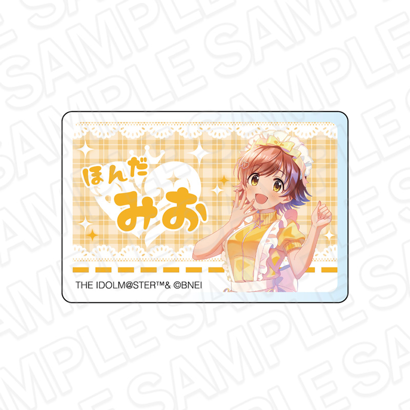 アクリルネームバッジ　ＰＡＬＥ　ＴＯＮＥ　ｓｅｒｉｅｓ　本田未央　ジャージメイド　ｖｅｒ．