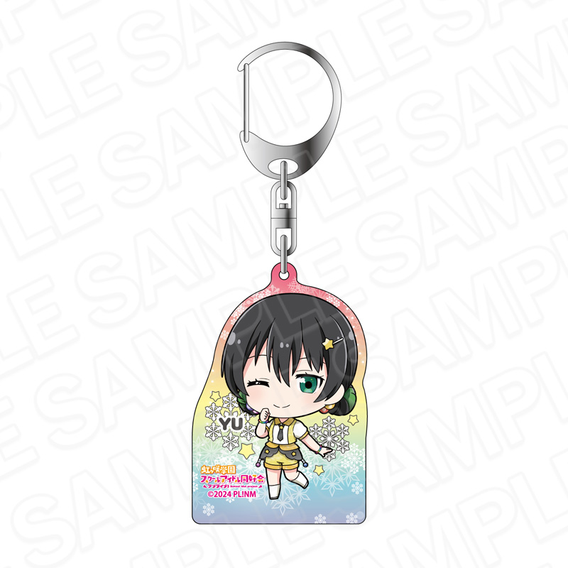 ホログラムキーホルダー　高咲　侑　イルミネーション　デフォルメ　ｖｅｒ．