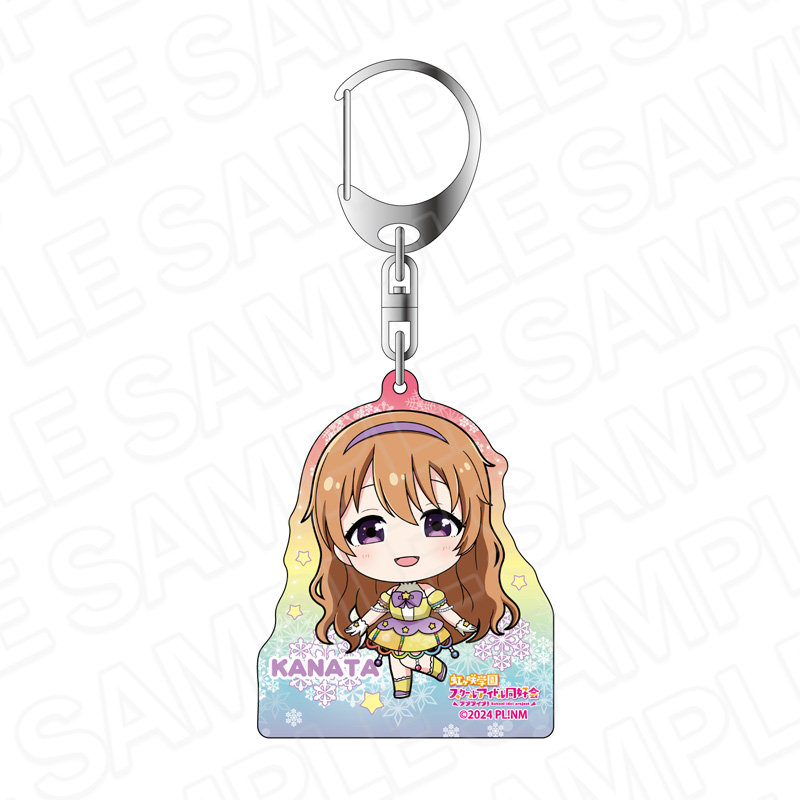 ホログラムキーホルダー　近江彼方　イルミネーション　デフォルメ　ｖｅｒ．