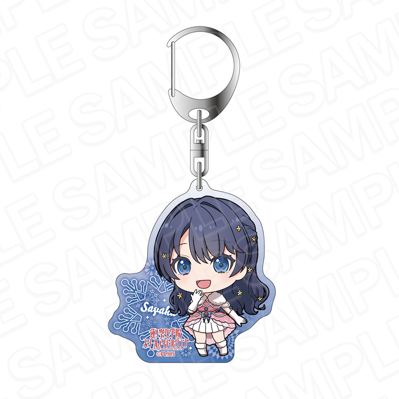 ホログラムキーホルダー　村野さやか　イルミネーション　デフォルメ　ｖｅｒ．