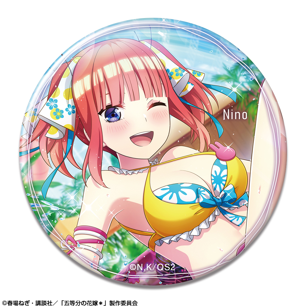 五等分の花嫁＊ 缶バッジ Ver.2 デザイン07(中野二乃/B)