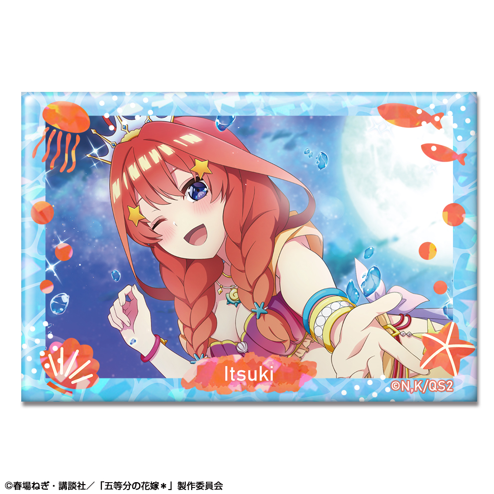 五等分の花嫁＊ ホログラム缶バッジ Ver.2 デザイン10(中野五月/B)