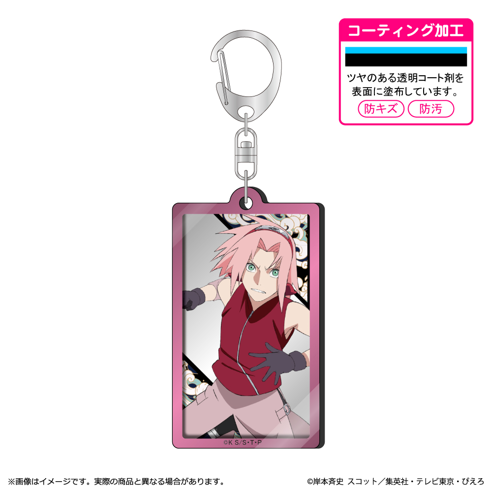 NARUTO-ナルト- 疾風伝 メタルアクキー/春野サクラ