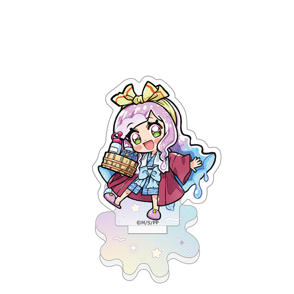 ぷにるはかわいいスライム アクリルメモスタンド（湯上がりかわいいぷにる）