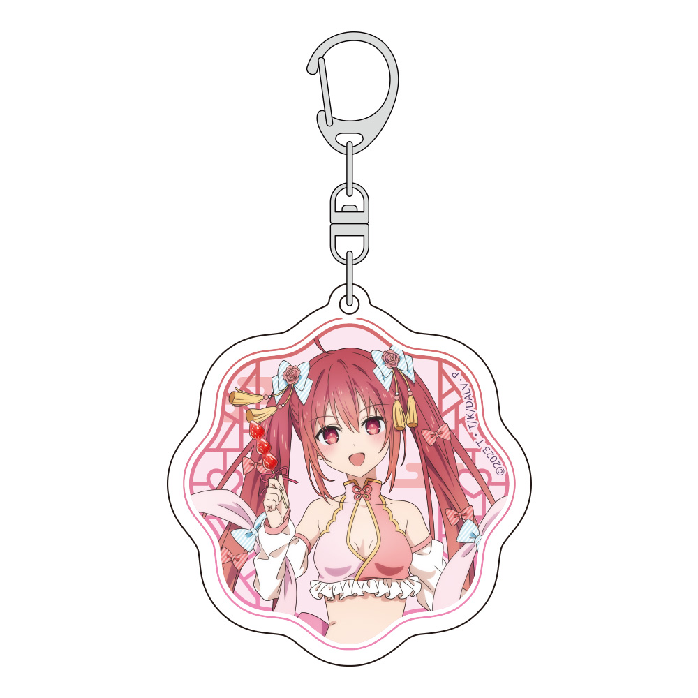 デート・ア・ライブⅤ　描き下ろしアクリルキーホルダー（五河琴里／パステルチャイナ）